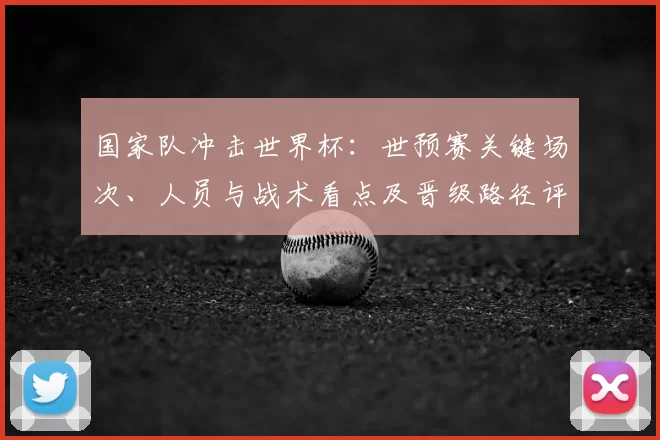 国家队冲击世界杯：世预赛关键场次、人员与战术看点及晋级路径评估